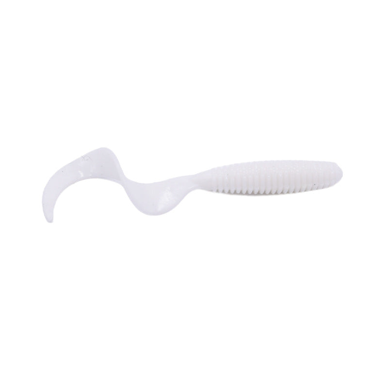 Soft Plastic Grub Fishing Worm Lure