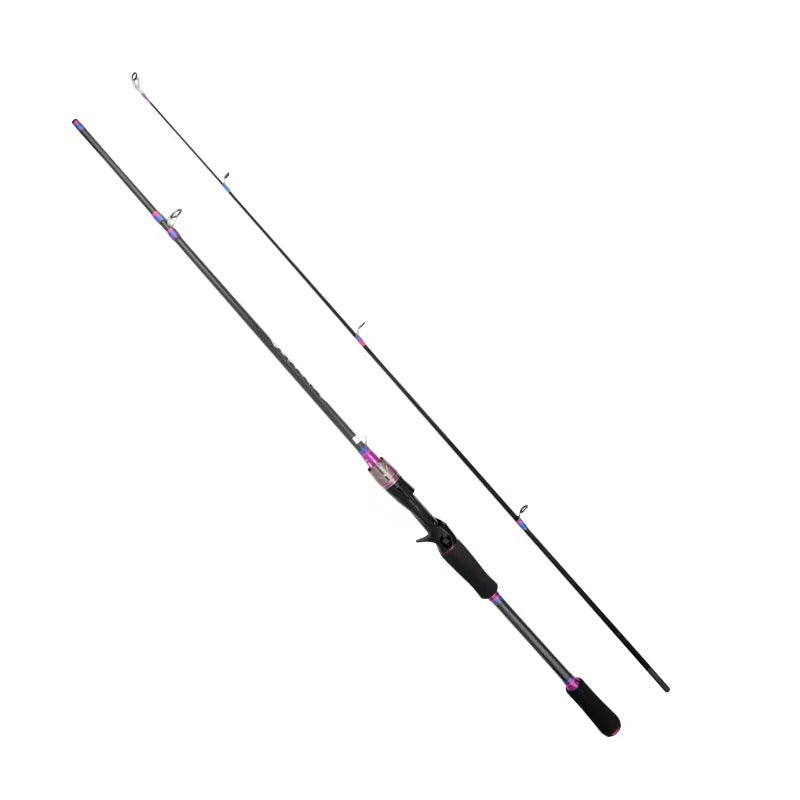 ML Power 2‑Piece Fiberglass Lure Fishing Rod, Spinning & Casting Rod for Bass Freshwater & Inshore Saltwater Fishing