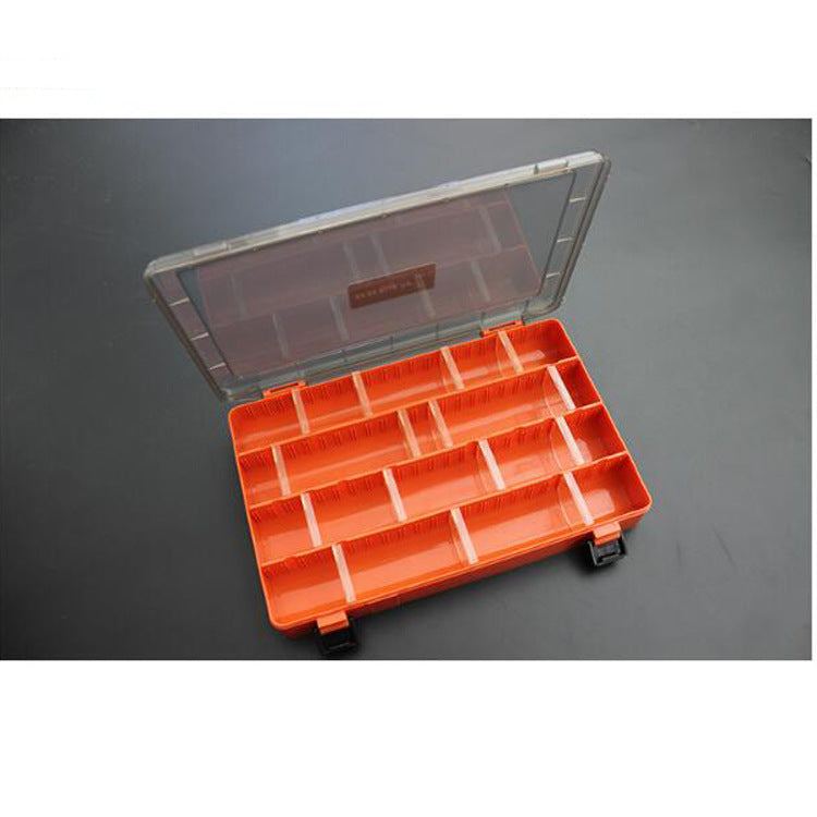Double Layer Double Sided Fishing Tackle Box