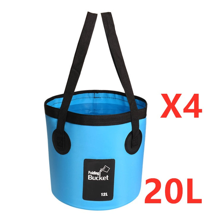Portable Folding Fishing Bucket Waterproof Travel Bag