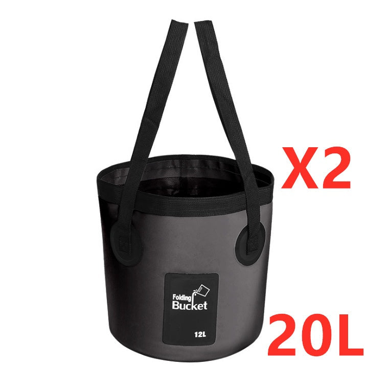 Portable Folding Fishing Bucket Waterproof Travel Bag