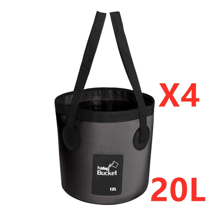 Portable Folding Fishing Bucket Waterproof Travel Bag