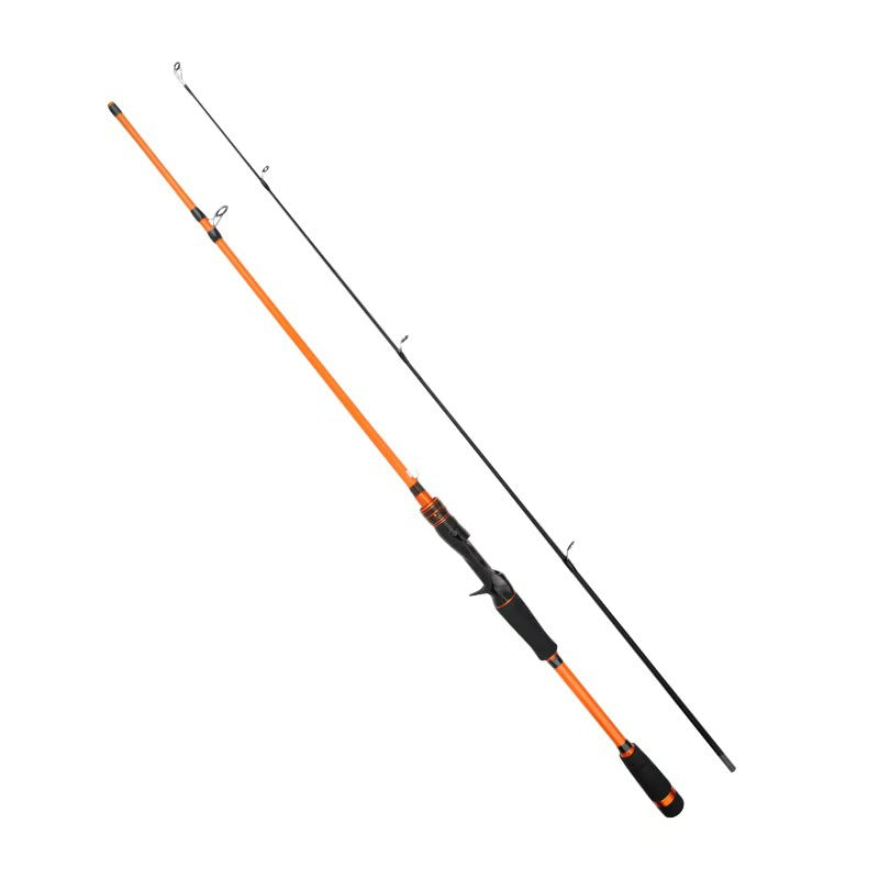 ML Power 2‑Piece Fiberglass Lure Fishing Rod, Spinning & Casting Rod for Bass Freshwater & Inshore Saltwater Fishing