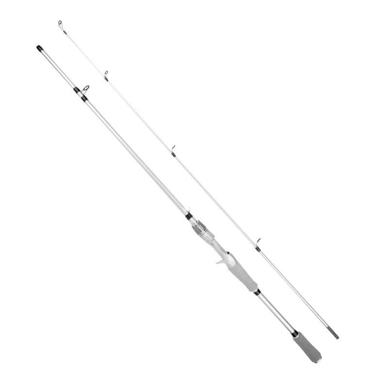 ML Power 2‑Piece Fiberglass Lure Fishing Rod, Spinning & Casting Rod for Bass Freshwater & Inshore Saltwater Fishing