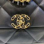 CHANEL 19 Small Flap Bag Black
