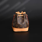 Louis Vuitton Noé Bucket Bag – Monogram Canvas with Natural Leather Trim