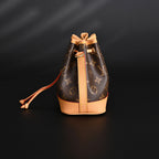 Louis Vuitton Noé Bucket Bag – Monogram Canvas with Natural Leather Trim