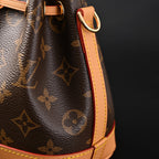 Louis Vuitton Noé Bucket Bag – Monogram Canvas with Natural Leather Trim