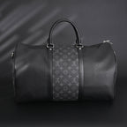 Louis Vuitton Keepall Bandoulière 50 – Monogram Eclipse Canvas Travel Bag