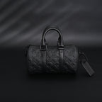 Louis Vuitton Keepall Bandoulière 50 – Monogram Shadow Black Leather