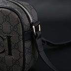 Gucci Ophidia GG Supreme Belt Bag – Black/Grey Monogram
