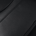 Gucci Black Leather Embossed Logo Belt Bag