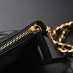 Chanel 19 Flap Bag – Black Quilted Lambskin with Gold & Ruthenium Hardware