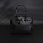 Miu Miu Leather Tote Bag – Classic Black