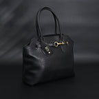 Miu Miu Leather Tote Bag – Classic Black