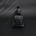 Louis Vuitton Montaigne Black Mahina Leather Shoulder Bag