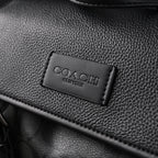 Coach Men’s Leather Backpack – Black Signature Canvas