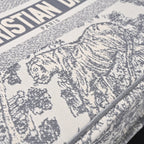 Christian Dior Large Book Tote – Toile de Jouy Embroidery