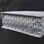 Christian Dior Large Book Tote – Grey Oblique Embroidery