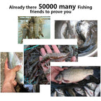 6 Holes Automatic Foldable Fishing Net Nylon Shrimp Crab Minnow Trap Fish Cast Net Fishing Tackle, 6 Holes