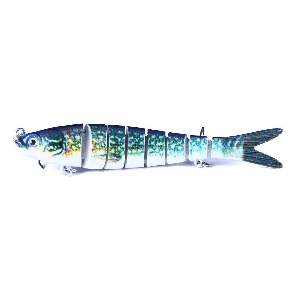 Classic Multi‑Joint Hard Fishing Lure, 27g Bionic Segmented Swimbait, Plastic Artificial Hard Bait Fishing Tackle Set