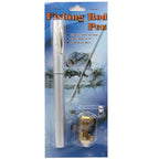 Pen Style Fishing Rod, Flywheel Silver, Flywheel Gold, Circle Pulley Gold