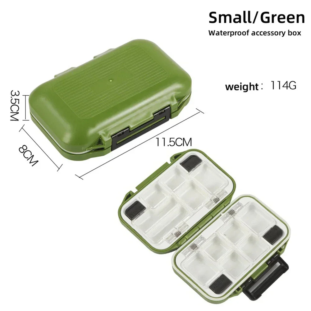 Waterproof Fishing Tackle Organizer Box | Lures Hooks Beads