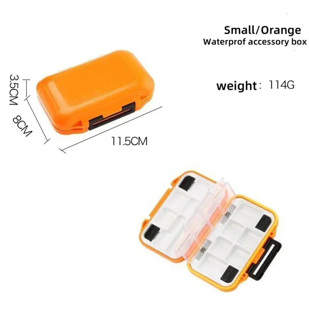 Waterproof Fishing Tackle Organizer Box | Lures Hooks Beads