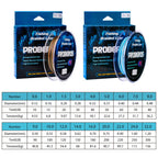 2 PCS PROBEROS 4 Edits 100M Strong Horse Fish Line, 0.6 / 10LB, 1.0 / 15LB, 1.5 / 20LB, 3.0 / 30LB, 4.0 / 40LB, 5.0 / 50LB, 6.0 / 60LB, 7.0 / 70lb, 8.0 / 80lb, 9.0 / 90lb, 10.0 / 100LB