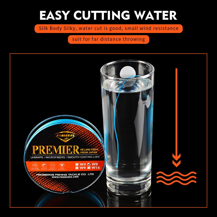 PROBEROS 8 Edited 100M Majestic Horse Fish Line, 6.0 / 70LB, 7.0 / 80LB, 10.0 / 100LB, 13.0 / 120LB