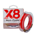 NON-FADE X8 150m 8 Code PE Pish Line, No. 0.8, No. 1.0, No. 1.2, No. 1.5, No. 2.0, No. 3.0, No. 4.0, No. 5.0, No. 6.0