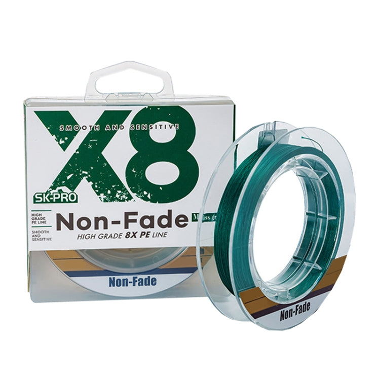 NON-FADE X8 150m 8 Code PE Pish Line, No. 0.8, No. 1.0, No. 1.2, No. 1.5, No. 2.0, No. 3.0, No. 4.0, No. 5.0, No. 6.0