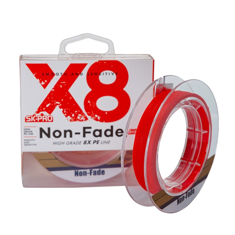 NON-FADE X8 150m 8 Code PE Pish Line, No. 0.8, No. 1.0, No. 1.2, No. 1.5, No. 2.0, No. 3.0, No. 4.0, No. 5.0, No. 6.0