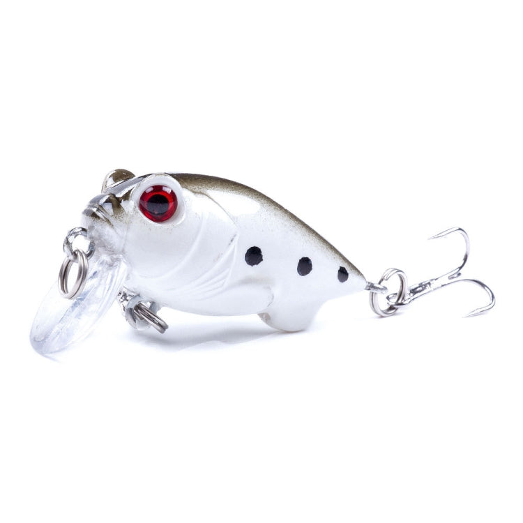 4 PCS HENGJIA CB051 4cm / 5.2g Small Fat Lure Bait, 1, 2, 3, 4, 5, 6
