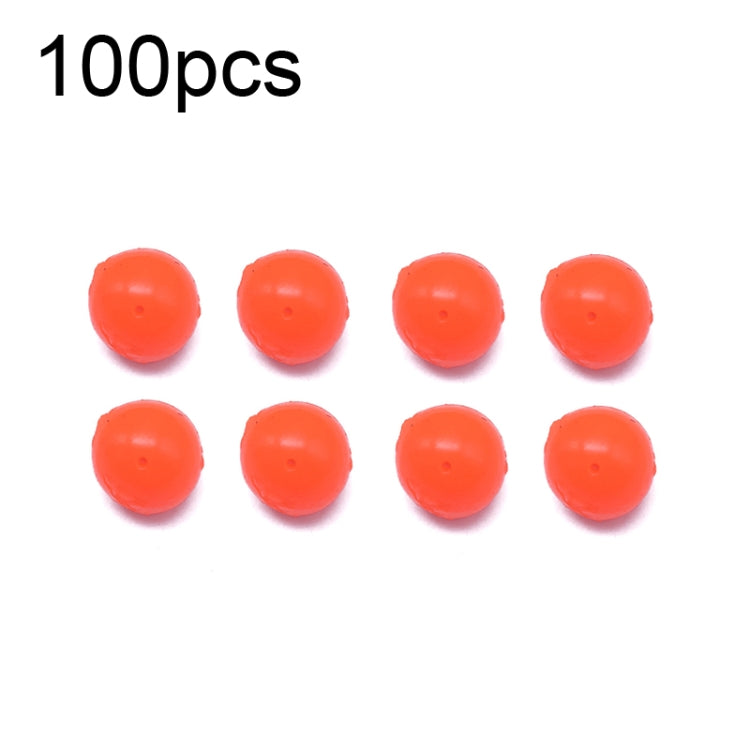 TPR Floating Bait Ball Float Water Fake Soft Bait, 100pcs 8mm, 100pcs 10mm, 100pcs 14mm, 100pcs 16mm