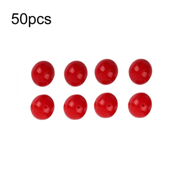 TPR Floating Bait Ball Float Water Fake Soft Bait, 100pcs 8mm, 100pcs 10mm, 100pcs 14mm, 100pcs 16mm