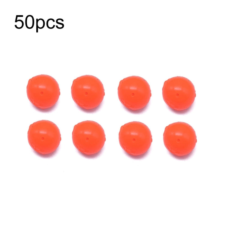 TPR Floating Bait Ball Float Water Fake Soft Bait, 100pcs 8mm, 100pcs 10mm, 100pcs 14mm, 100pcs 16mm