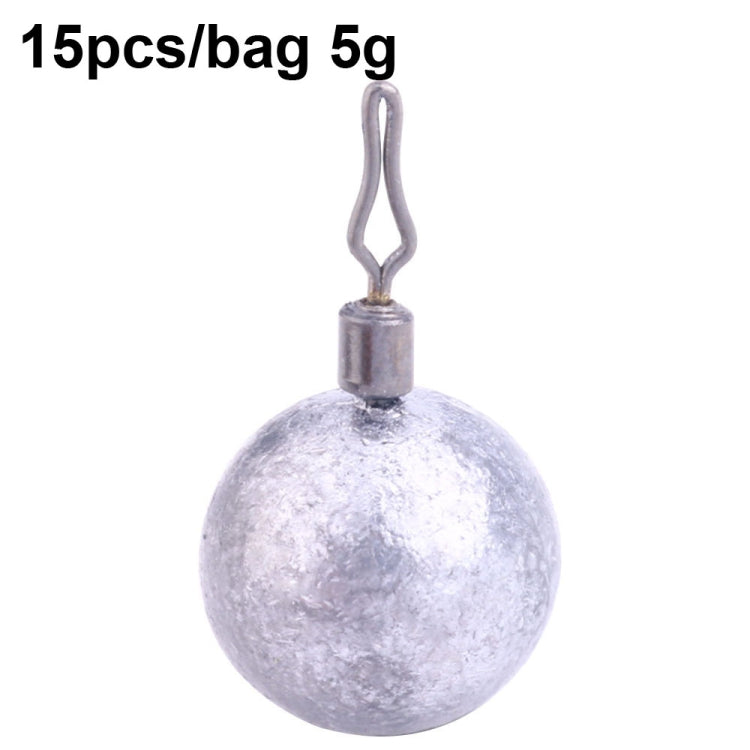 Fishing Lead Pendant Sea Fishing Lua Spherical Spinning Biting Lead Fishing Gear, HENGJIA 20pcs/bag 3.5g, HENGJIA 15pcs/bag 5g, HENGJIA 15pcs/bag 7g, HENGJIA 10pcs/bag 10g, HENGJIA 10pcs/bag 14g, HENGJIA 5pcs/bag 20g