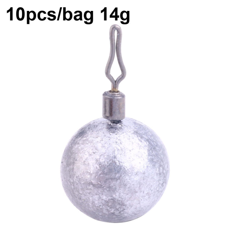 Fishing Lead Pendant Sea Fishing Lua Spherical Spinning Biting Lead Fishing Gear, HENGJIA 20pcs/bag 3.5g, HENGJIA 15pcs/bag 5g, HENGJIA 15pcs/bag 7g, HENGJIA 10pcs/bag 10g, HENGJIA 10pcs/bag 14g, HENGJIA 5pcs/bag 20g