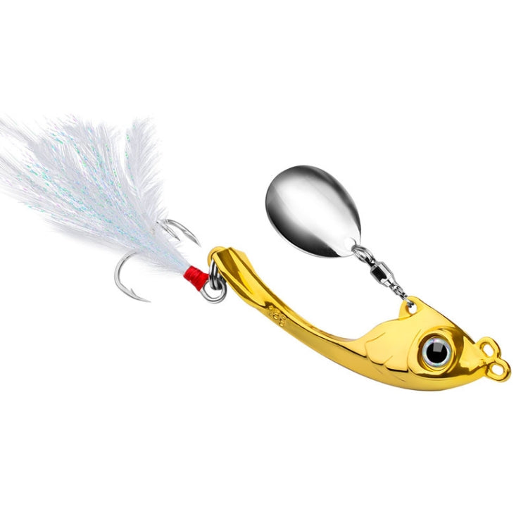 PROBEROS DW570 Fishing Lures Spinning Sequins Long Casting Tremor Swimming VIB Micro Tremor Zinc Alloy Bait, 9g, 13g, 17g
