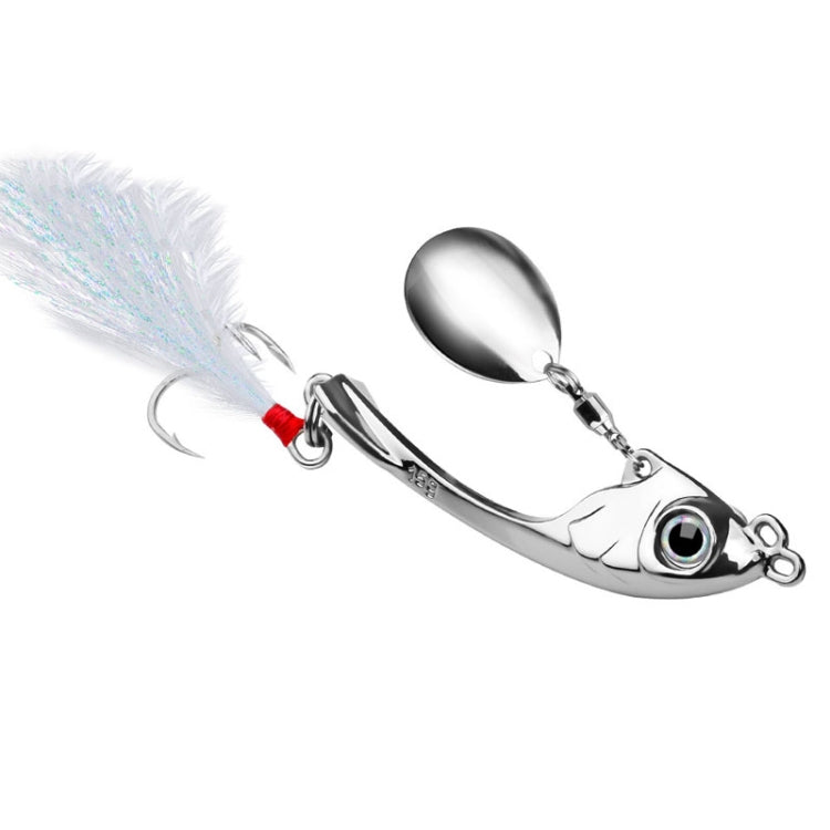 PROBEROS DW570 Fishing Lures Spinning Sequins Long Casting Tremor Swimming VIB Micro Tremor Zinc Alloy Bait, 9g, 13g, 17g