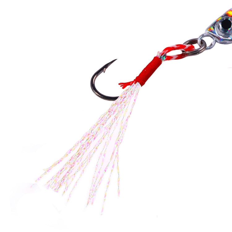 HENGJIA LB149 Slow Cranking Luminous Iron Plate Lead Fishing Bait Lua Naked Fake Bait, 10g, 15g, 20g, 25g, 30g, 40g, 60g