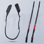 Adjustable High-elastic Fishing Rod Strap Lure Rod Strap Fishing Rod Protective Cover, 59-130cm without Straps, 59-130cm with Straps, 40-75cm without Straps