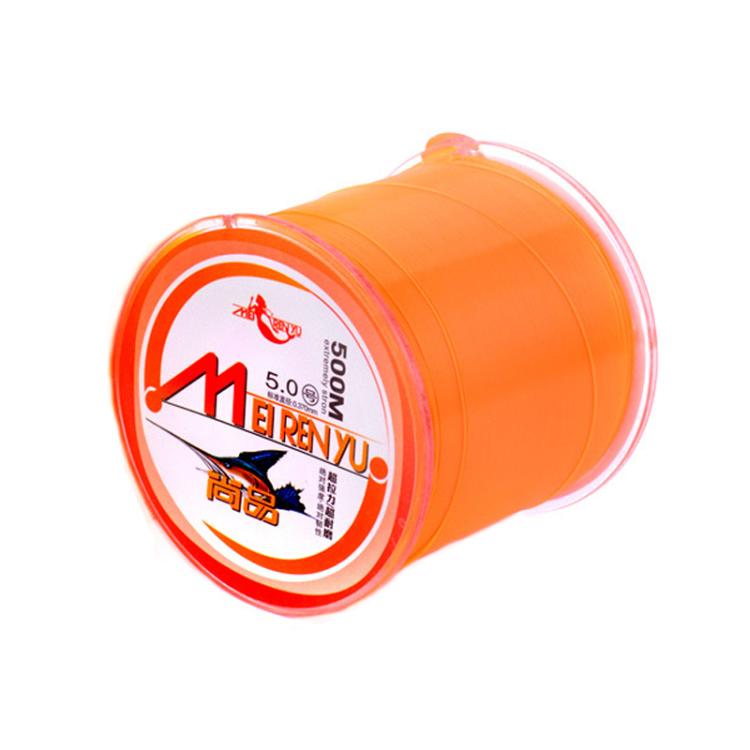 Meirenyu 500m Semi-floating Rocky Fishing Line Wear-resistant Lure Nylon Fishing Line, 2.0, 2.5, 3.0, 3.5, 4.0, 5.0, 6.0, 7.0, 8.0
