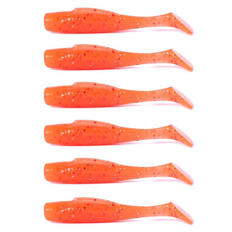 HENGJIA 6pcs / Box Outdoor Fishing Floating Soft Bait 8cm-5g Bionic False Lure, 1#, 2#, 3#, 4#, 5#, 6#