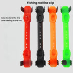 10pcs Fishing Rod Quick Line Retractor Fishing Rod Line Clip Winder