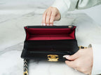 Chanel 19 WOC Wallet On Chain AP0957 BLACK Flap Bag